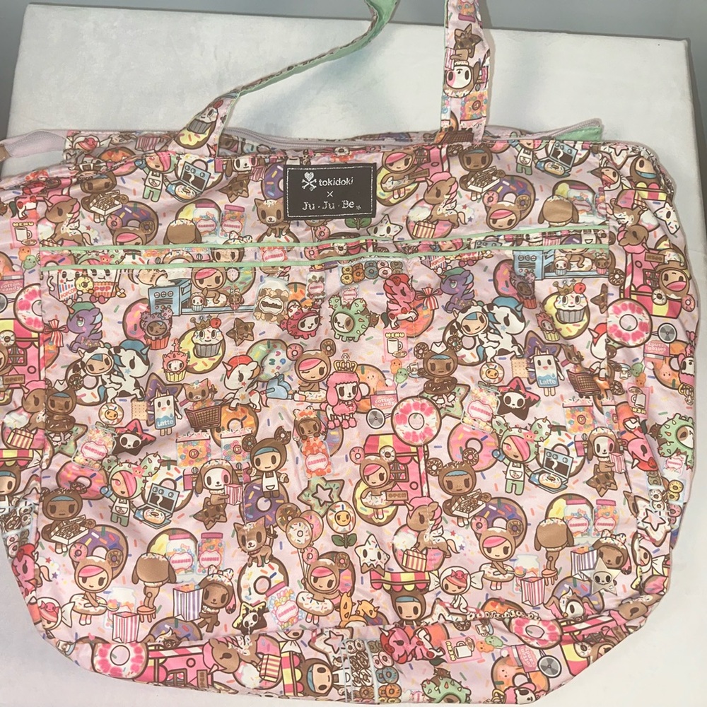 Ju-Ju-Be Tokidoki Super Be Pink Multi-Color Baby Bag